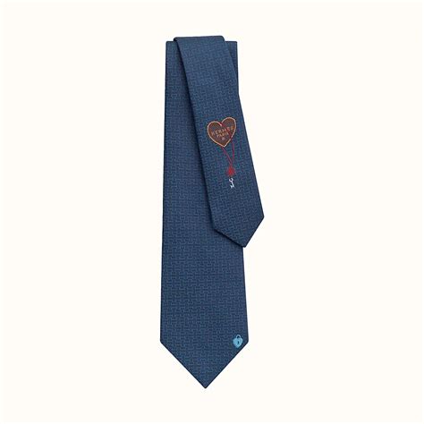 hermes tie 7 la clef du bonheur tie|Hermès.